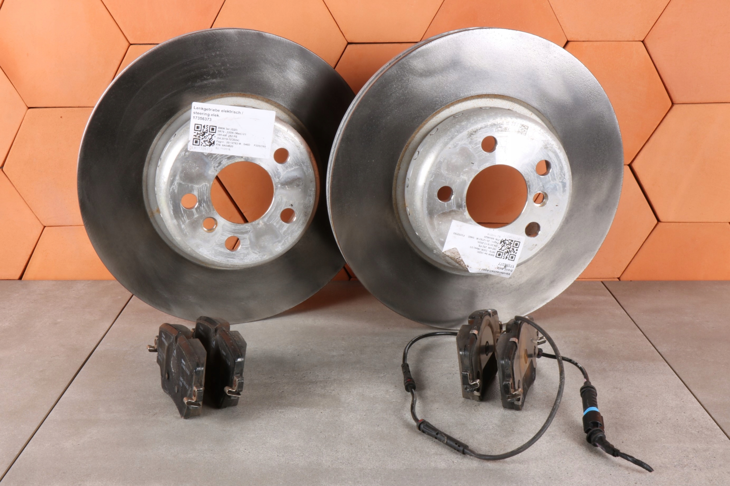 BMW 3 G20 Z4 G29 discs plates front front 330X24 6880072