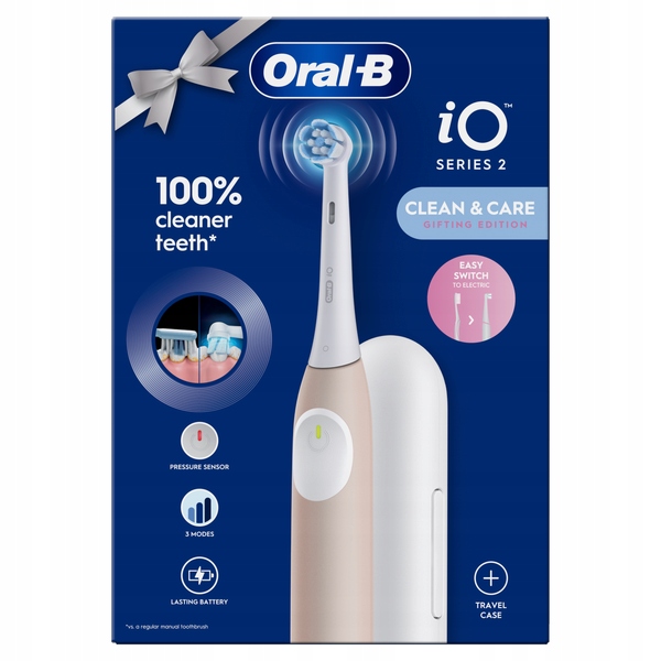 Oral-B Elektryczna szczoteczka do zębów iO2 Calm Pink