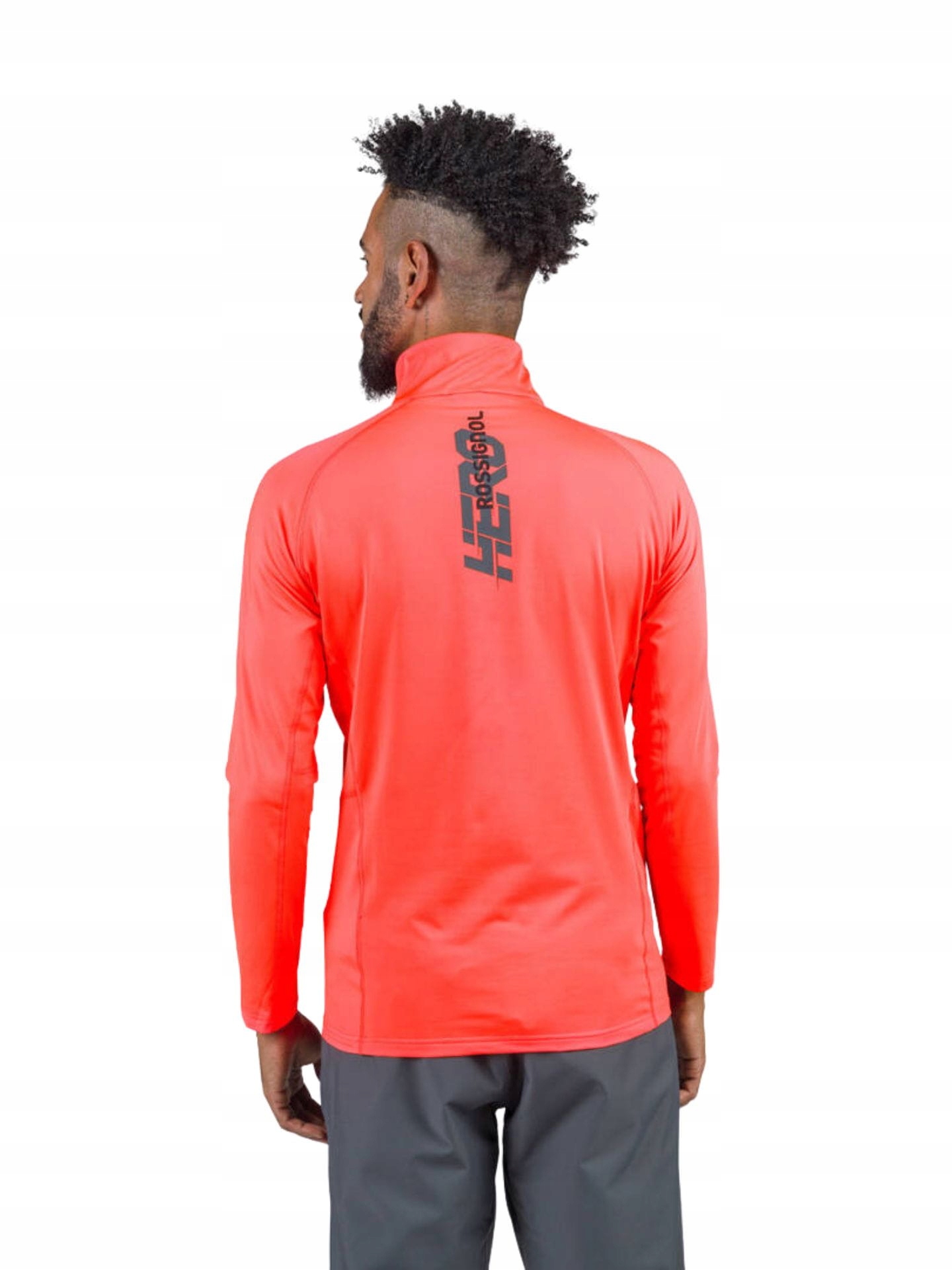 Bluza narciarska męska Rossignol New Hero Classique Hz neon red