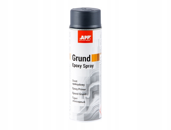 Podkład grunt epoksydowy CIEMNOSZARY 500ml | APP Grund Epoxy Spray