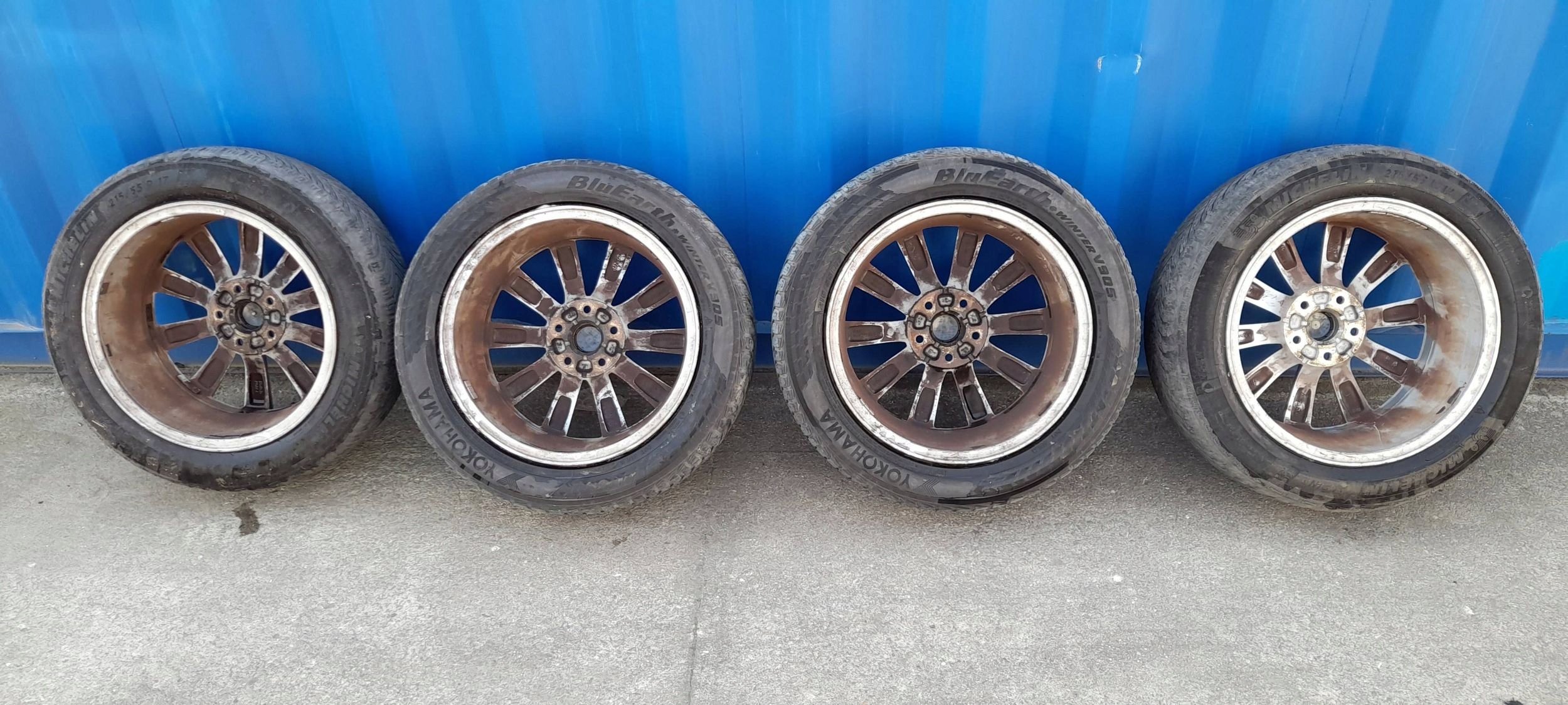 Volkswagen Passat B8 4 x Alufelgen 17 3G0601025D