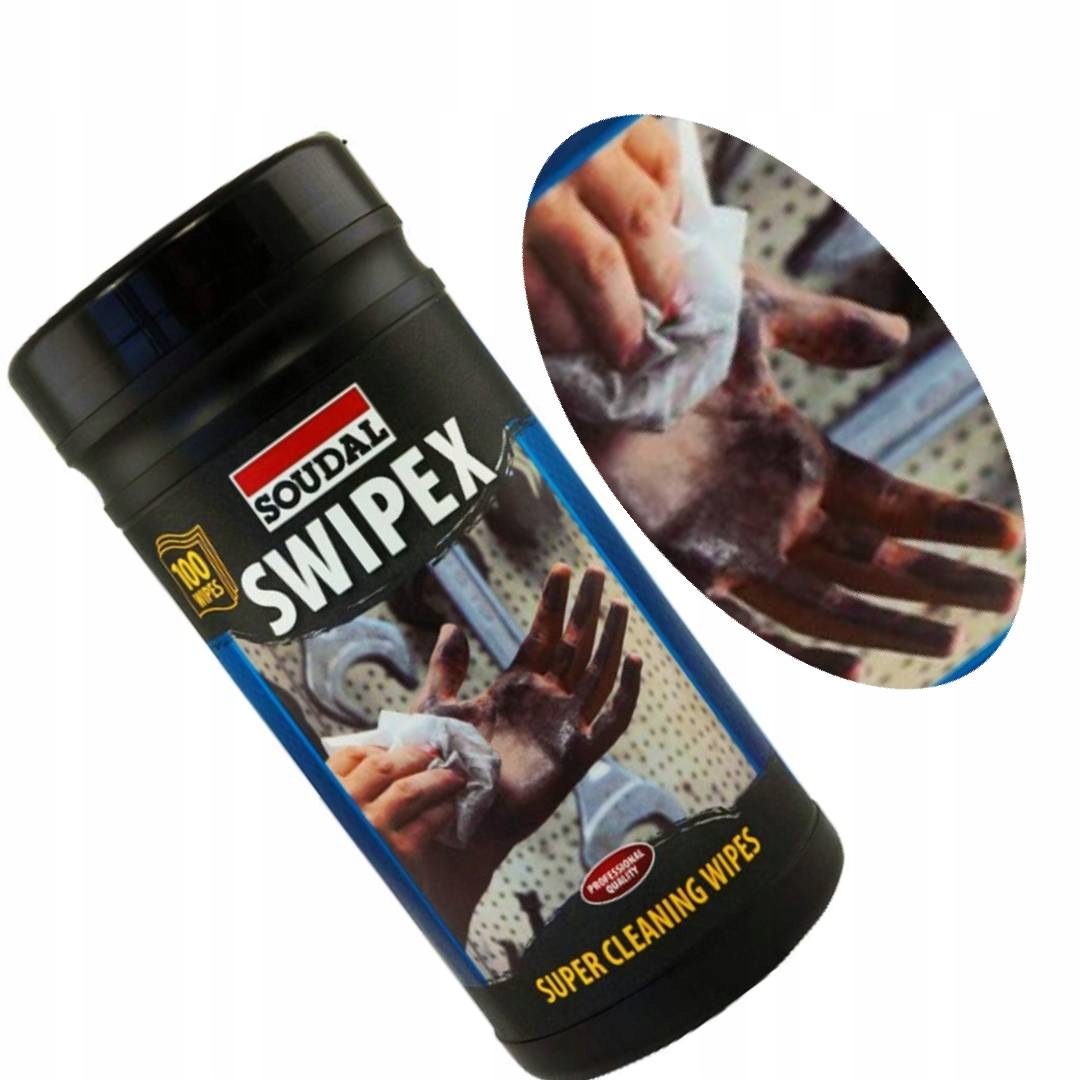 Soudal Swipex XXL ściereczki czyszczące 100szt