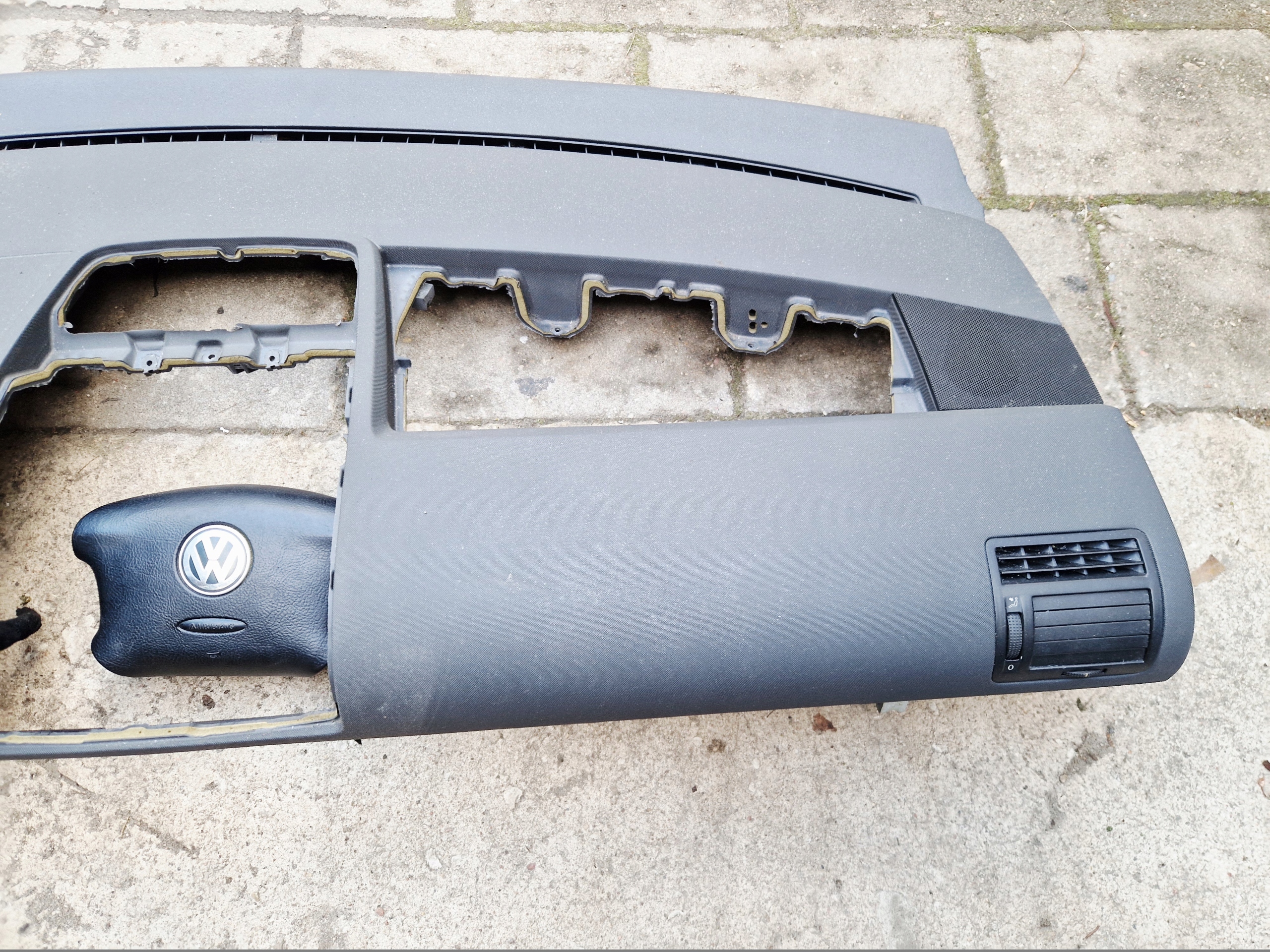 VW SHARAN MK1 LIFT dashboard console airbag KIEROWCA PASAZER KOMPLET