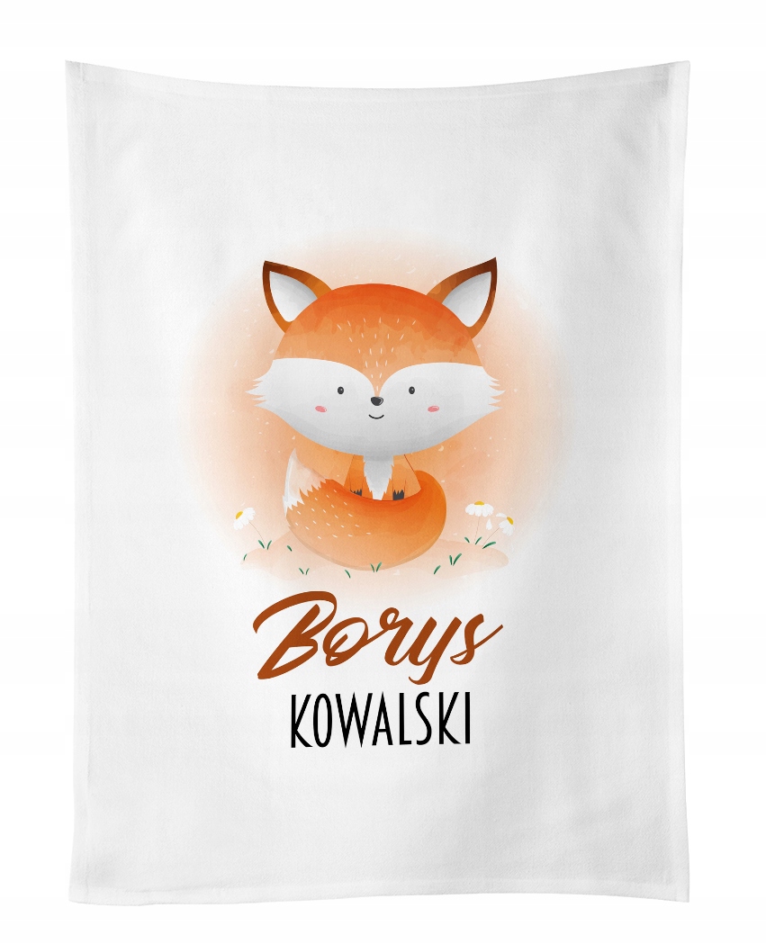 

Ręcznik do przedszkola 30x50 z Imieniem Dziecięcy