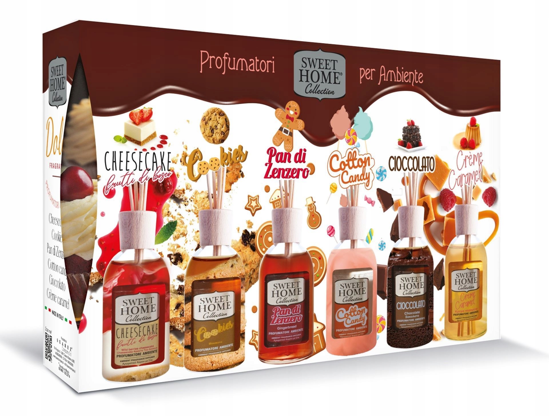 

Sweet Home zestaw święta 6 x odświeżacz powietrza