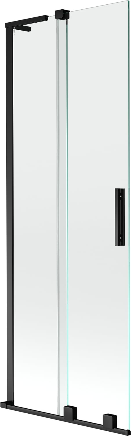 Mexen Velar L Parawan Nawannowy 2-SKRZYDŁOWY Rozsuwany 70X150 CM Czarny