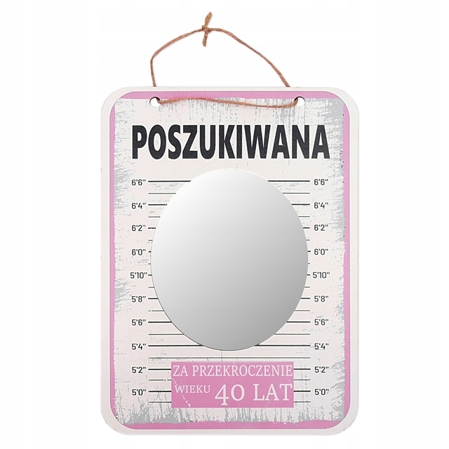

Fotoramka Lustro urodziny 18-99