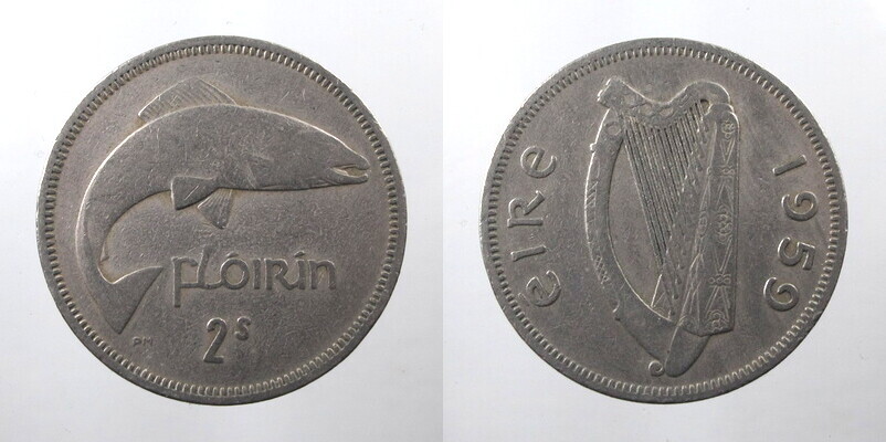 5625. IRLANDIA, 2 FLORENY, 1959