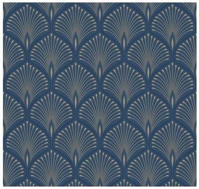 

Tapeta w stylu art-deco wachlarze tapety na ścianę