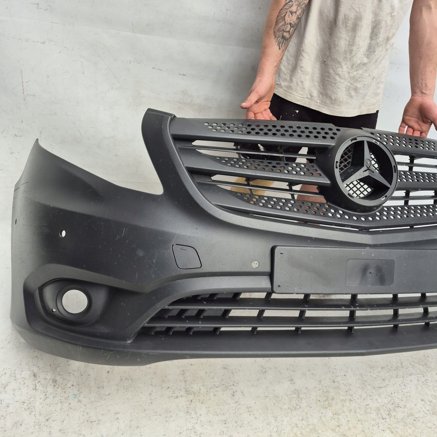 MERCEDES VITO III 3 W447 14-24 bumper front front PDC