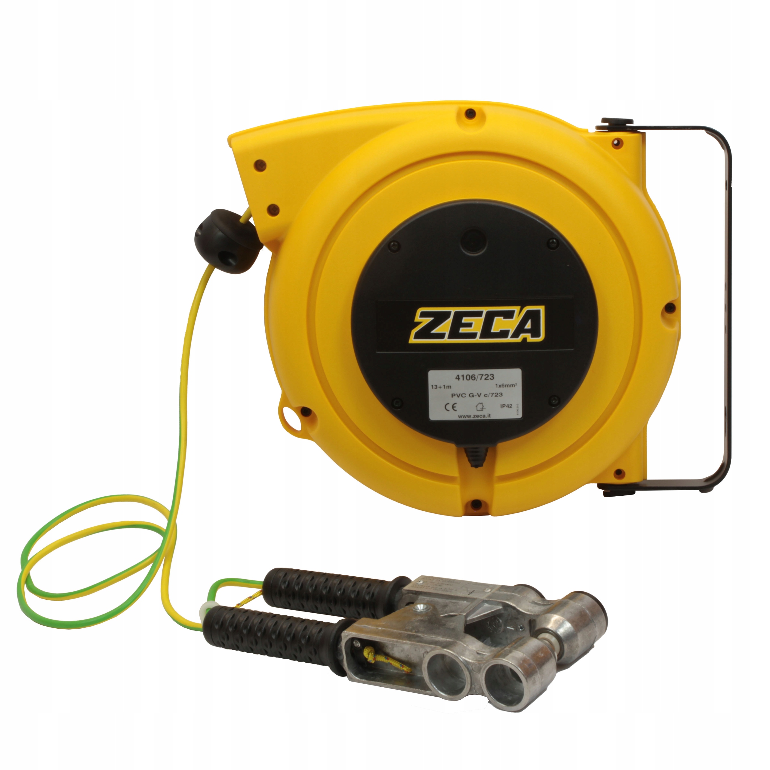 Navíječ pro uzemňovací kabel 1x6 mm? Zeca s svorkou Atex 16 m