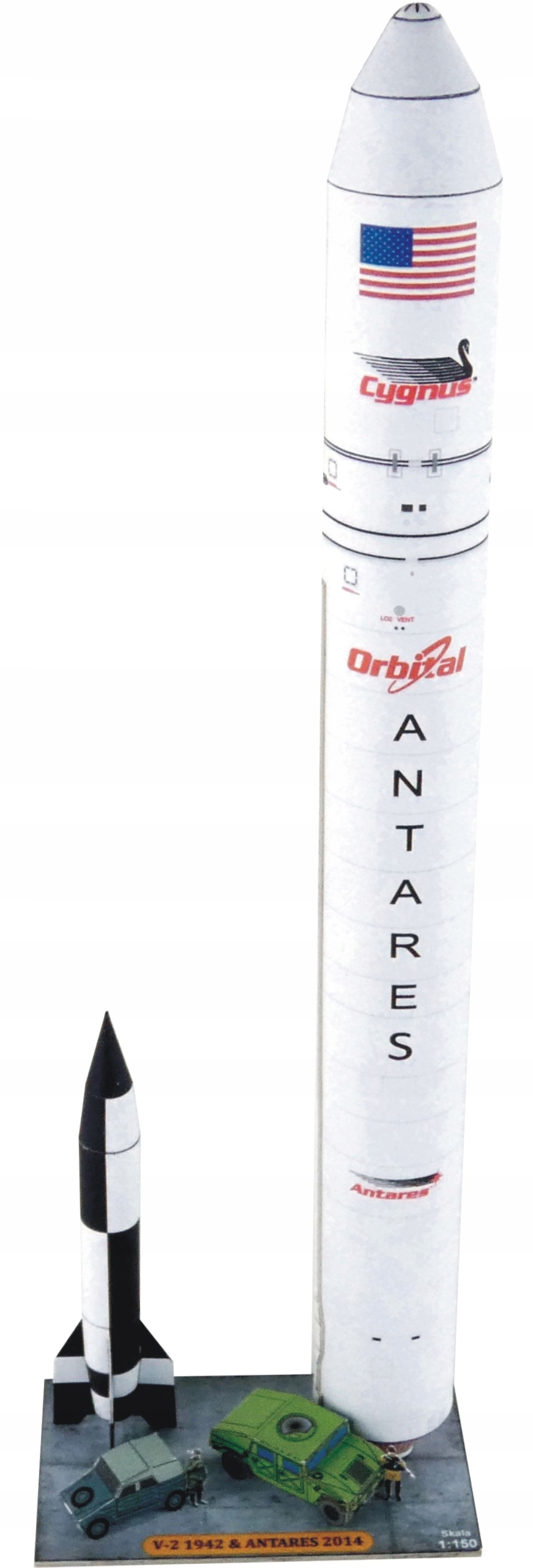 

Modele rakiet V2 oraz Antares____Extra Model