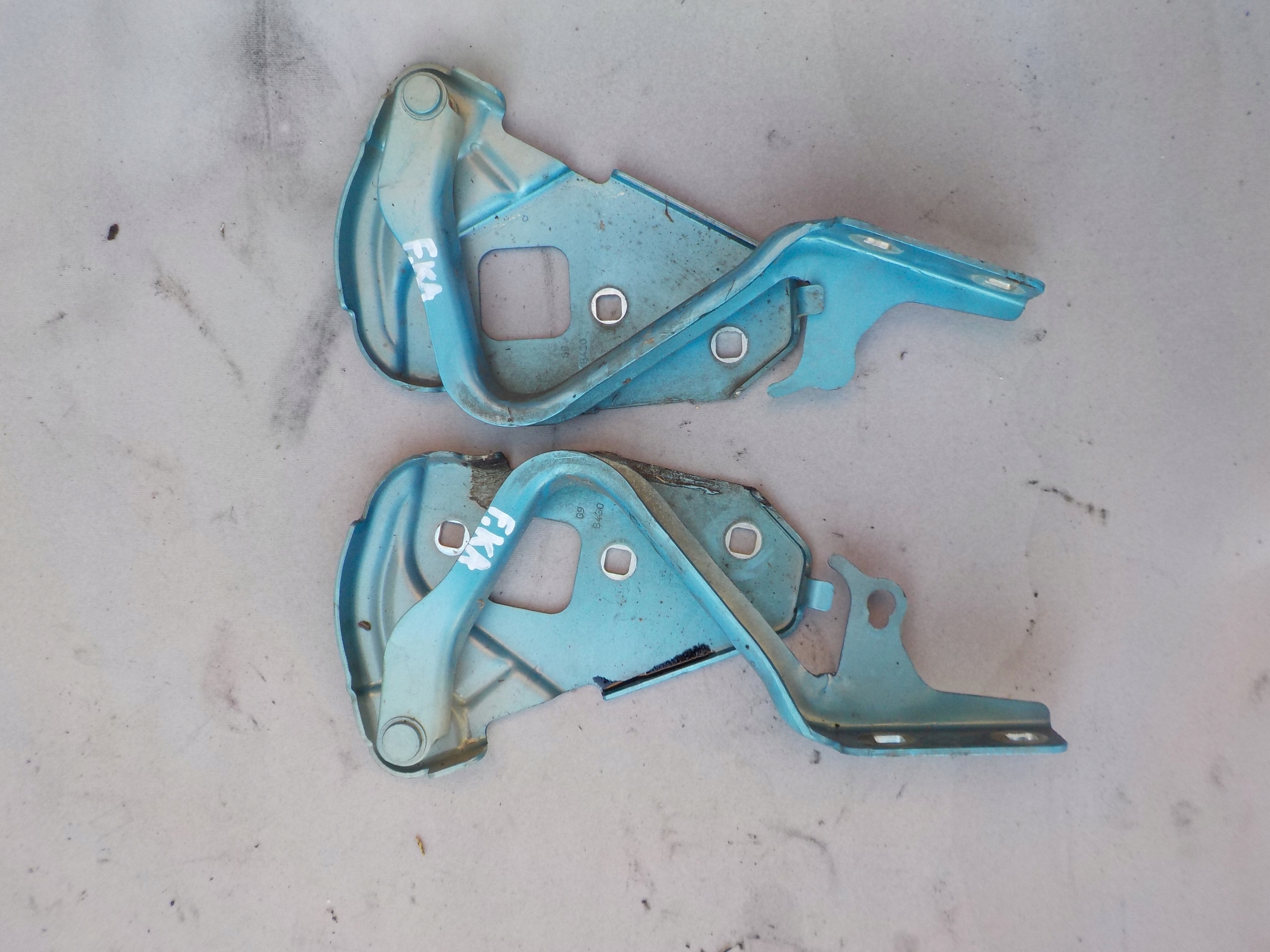 hinge bonnets left right komplet ford ka II mk2 2010r