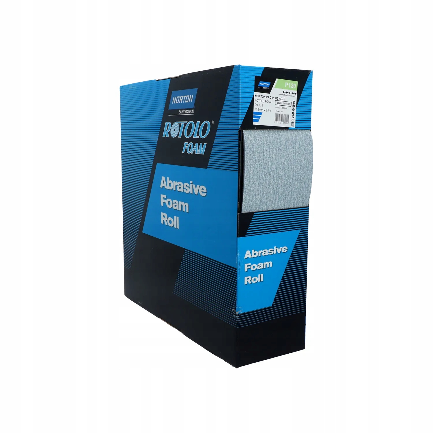 Brúsny papier na špongii Norton Pro A975 P120