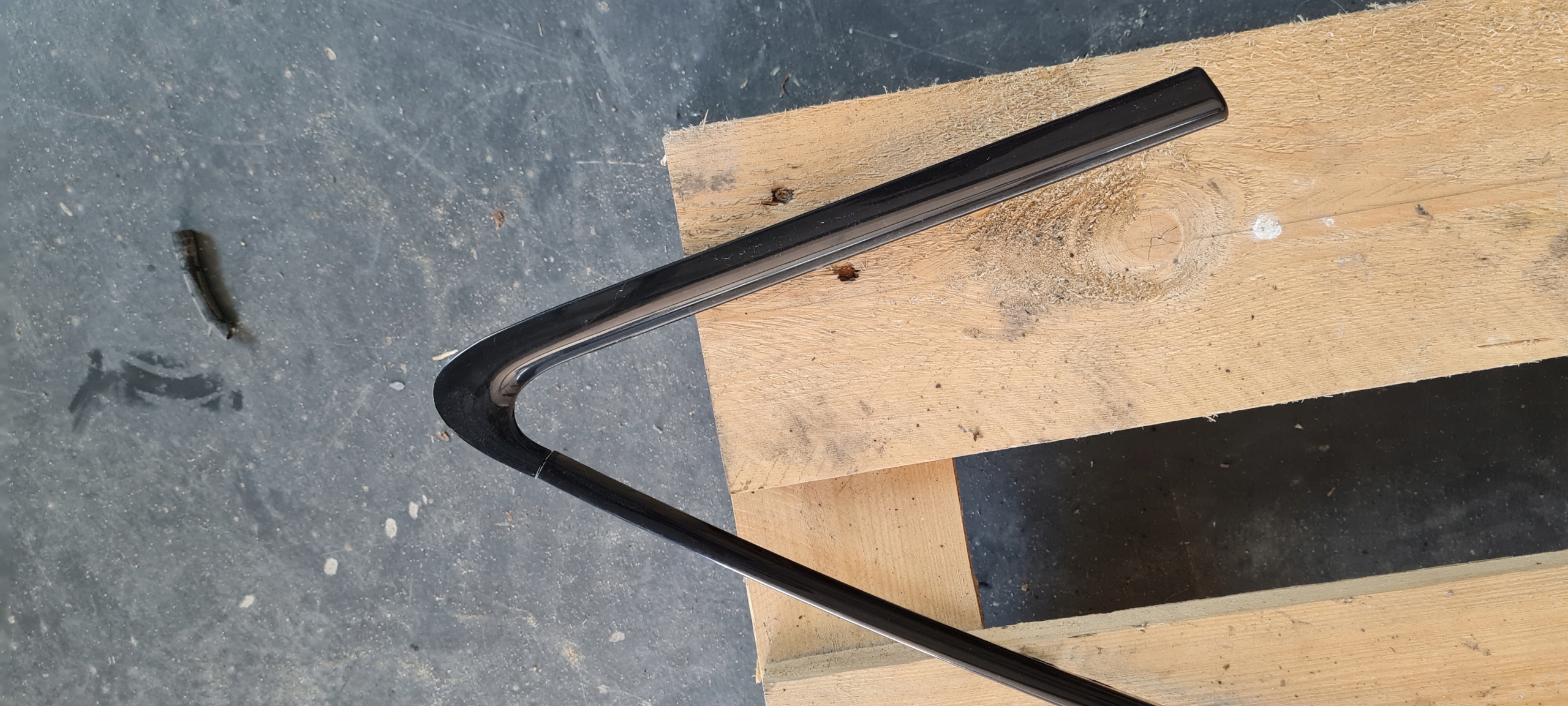 S4 B8 A4 LIFT moulding roof left left front black BLACK SLINE sedan