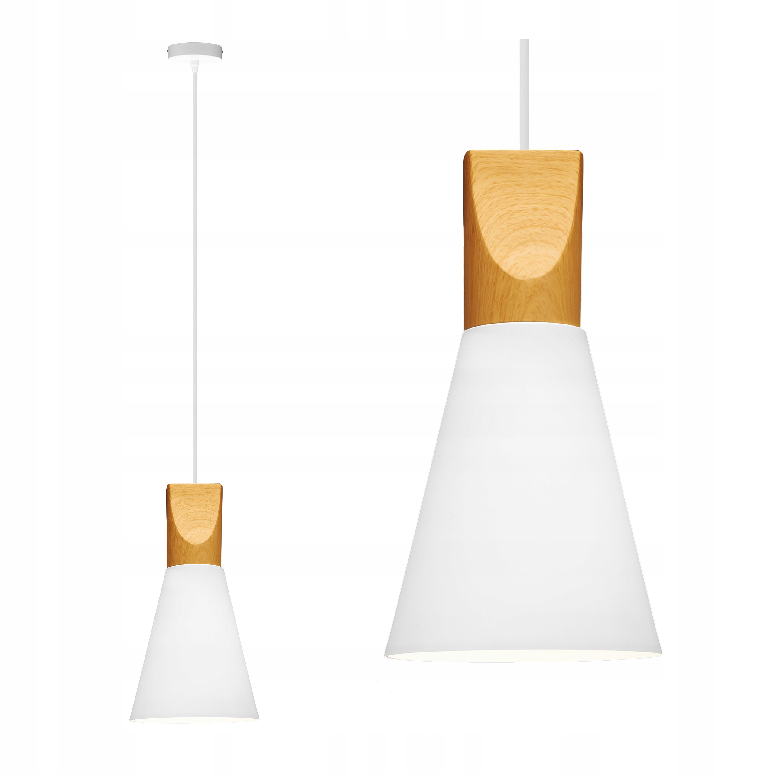 

Lampa sufitowa wisząca postmodern style biała