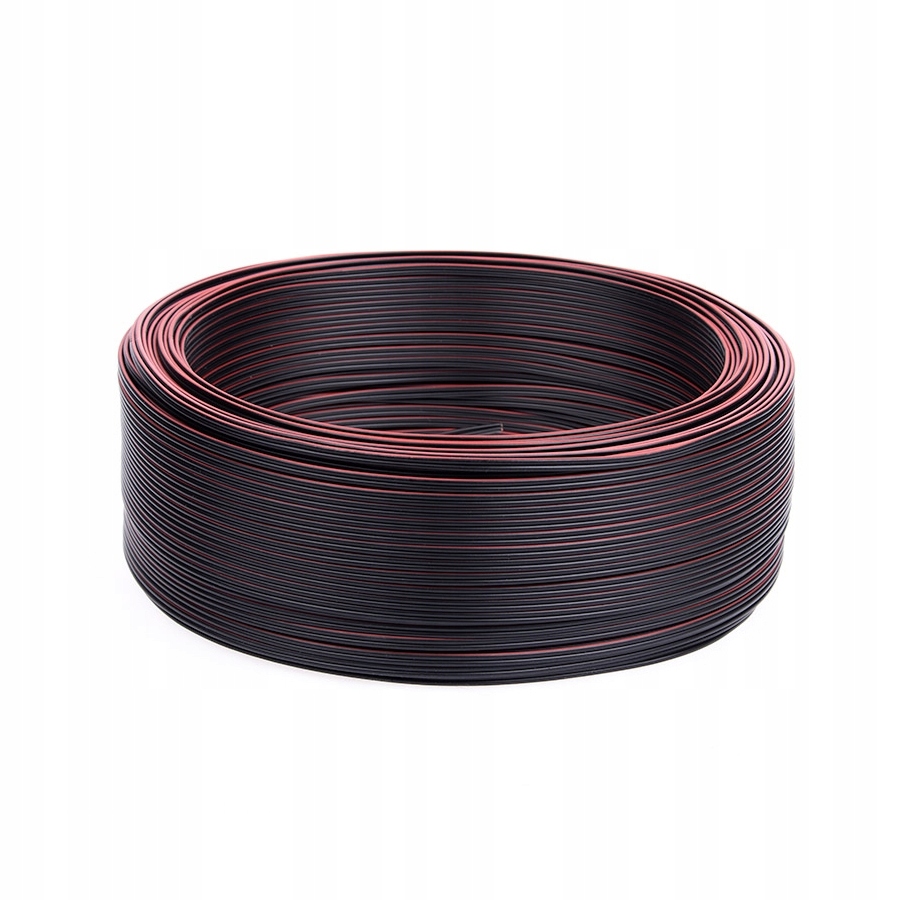 Kabel Pro Led 2x0,35 MM2 Černý Balení 100 Mb