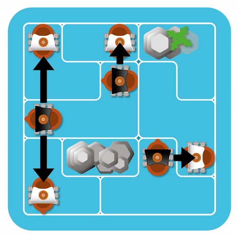 SMART GAMES GRA LOGICZNA PIRACI CROSSFIRE Typ Podstawa