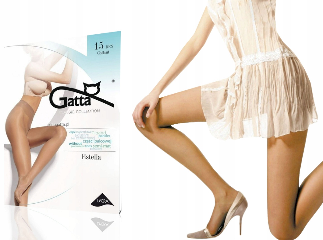 GATTA RAJSTOPY ESTELLA 15 DEN GOLDEN 3-M