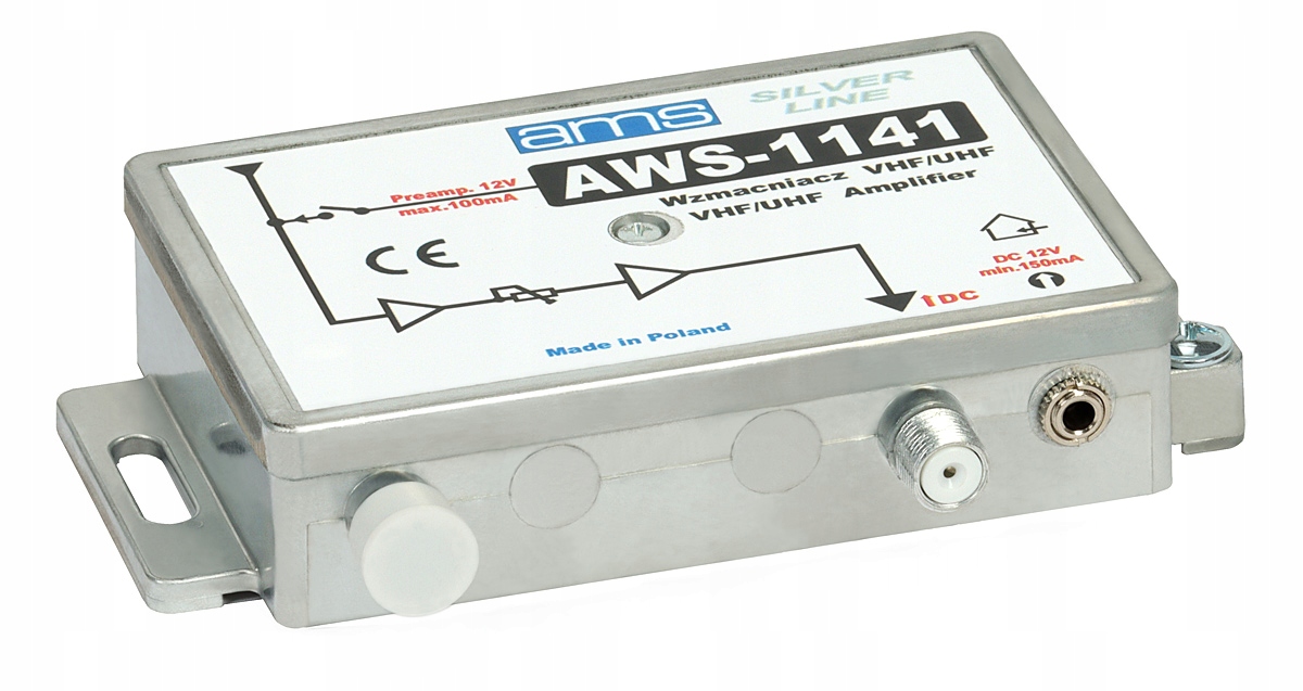 Anténní zesilovač s napájecím zdrojem AWS-1141