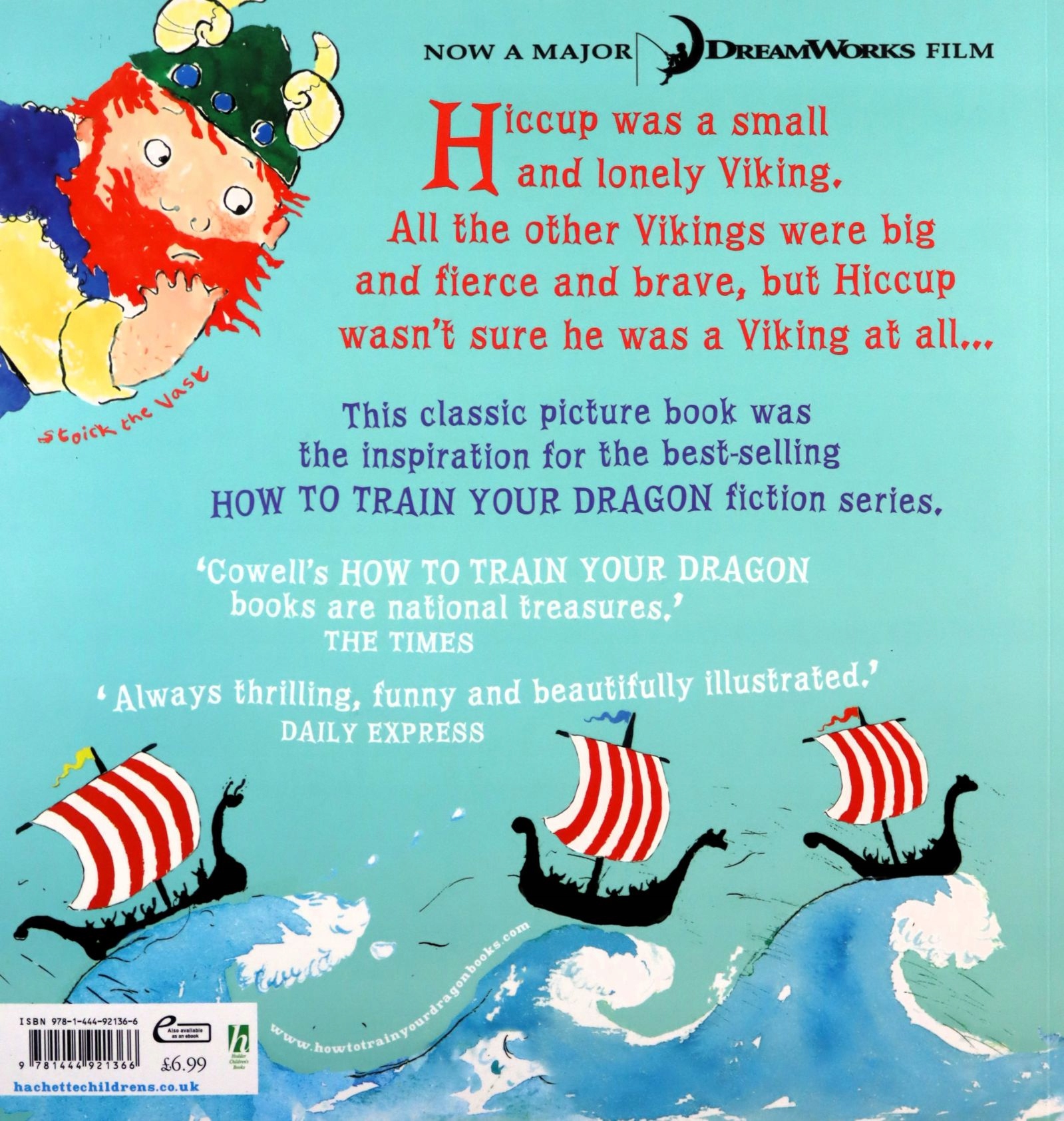 HOW TO BE A VIKING - Cressida Cowell [KSIĄŻKA] Stan opakowania oryginalne