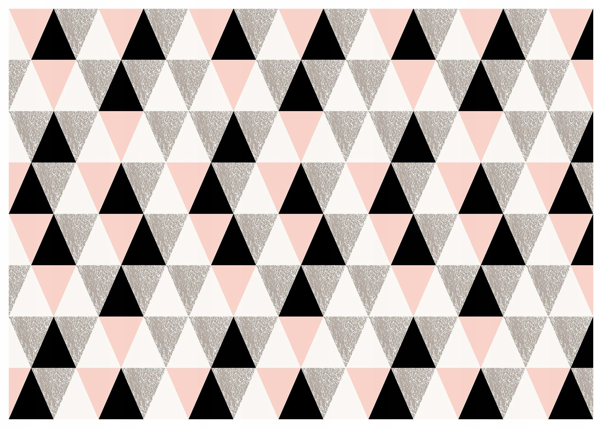 Fototapeta Geometrické trojuholníky Čierno-ružové s trblietkami 416x290 lepidlo