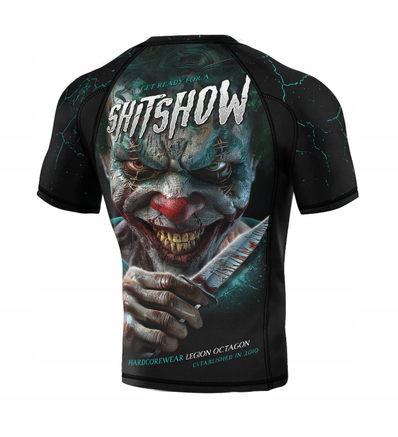Octagon Rashguard Krótki Rękaw Premium Shitshow M