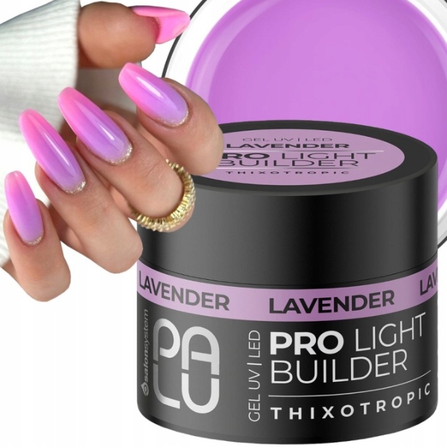 PALU PRO LIGHT BUILDER LAVENDER ŻEL BUDUJĄCY LAWENDOWY 45 g