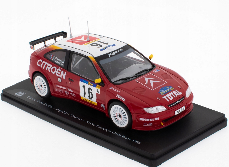 Citroen Xsara Kit Car Rallye Cataluna-Costa Brava 1999 1:24 Ixo RQ532