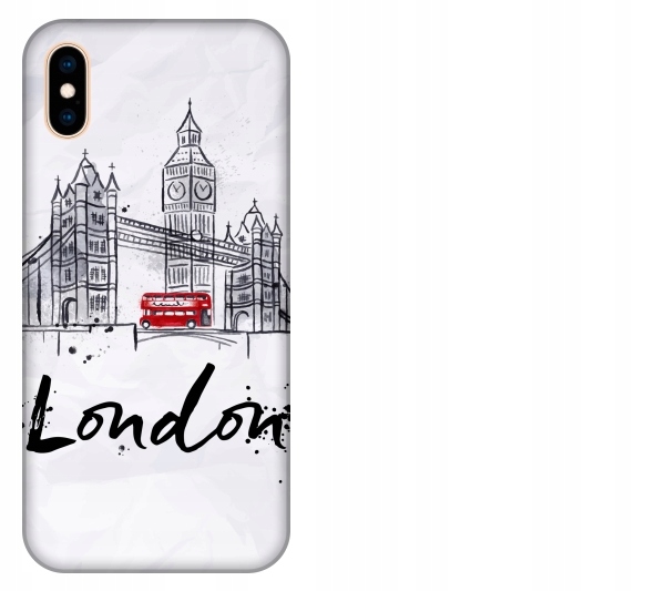 

Etui pokrowiec iPhone Xs Max Londyn Tower Bridge