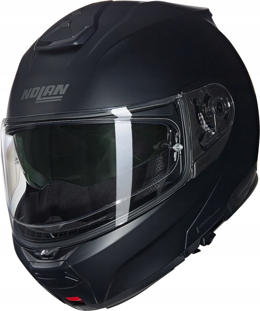 Motocyklová prilba Nolan N100-6 Classico N-com 302 čierna matná S