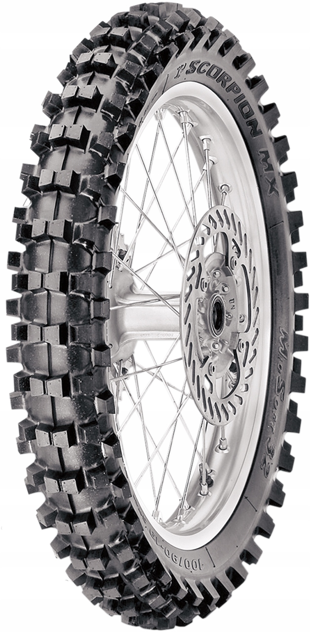Pirelli Pneumatika 100/90-19 Scorpion MX32 MID Soft 57 M Tt Zadná Dot 02/2025 ()
