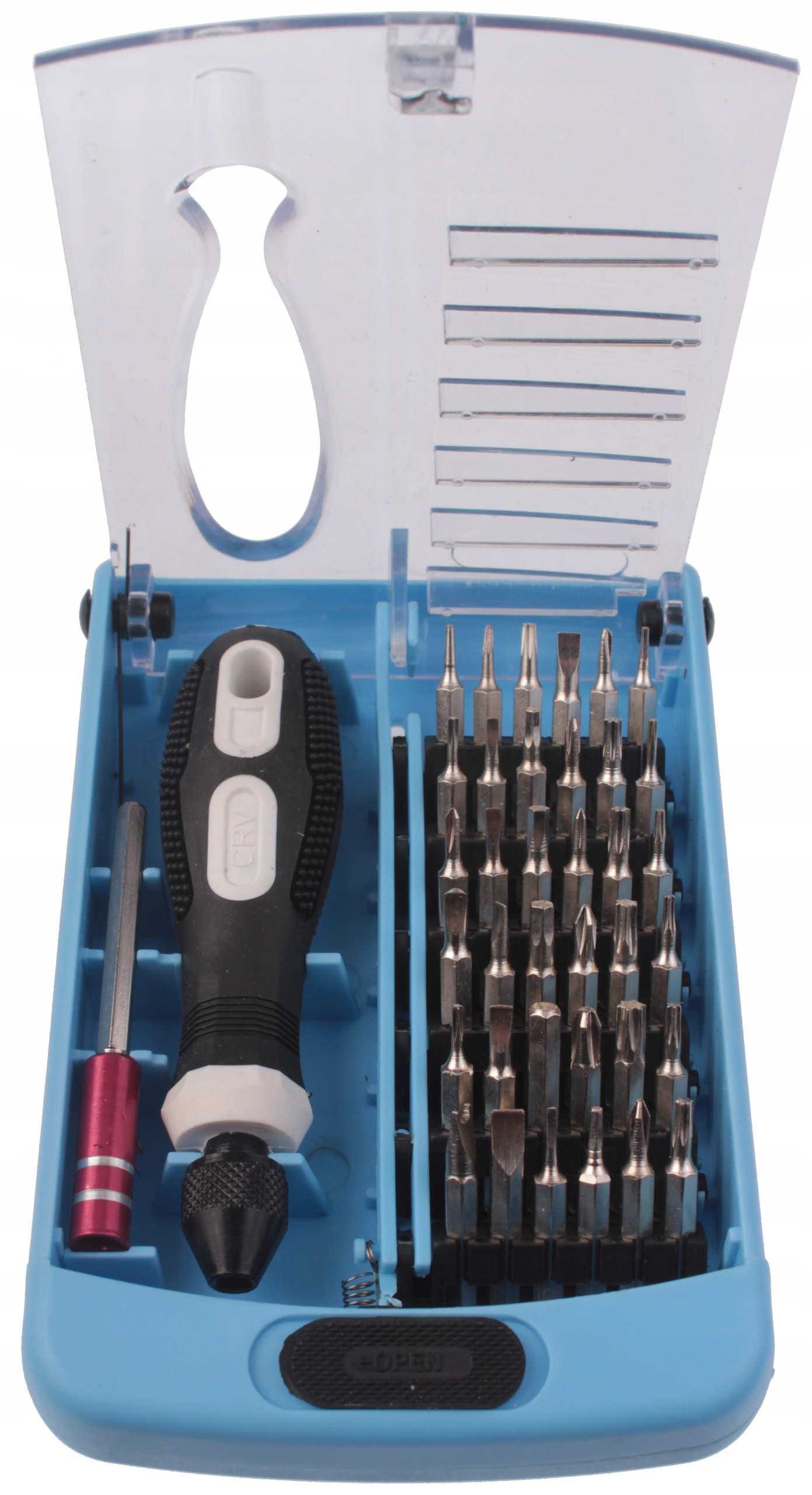 

Zestaw śrubokrętów wkrętaków precyzyjnych 38 el.