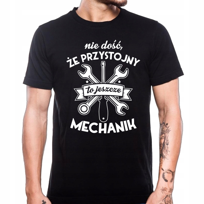 

Koszulka Dla Mechanika Śmieszna Mechanik