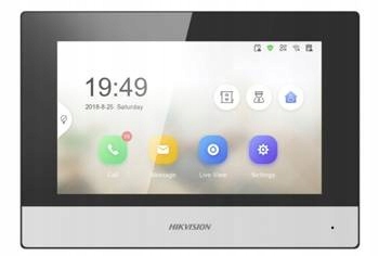 Vnitřní stanice Hikvision DS-KH6320-WTE1 Černá