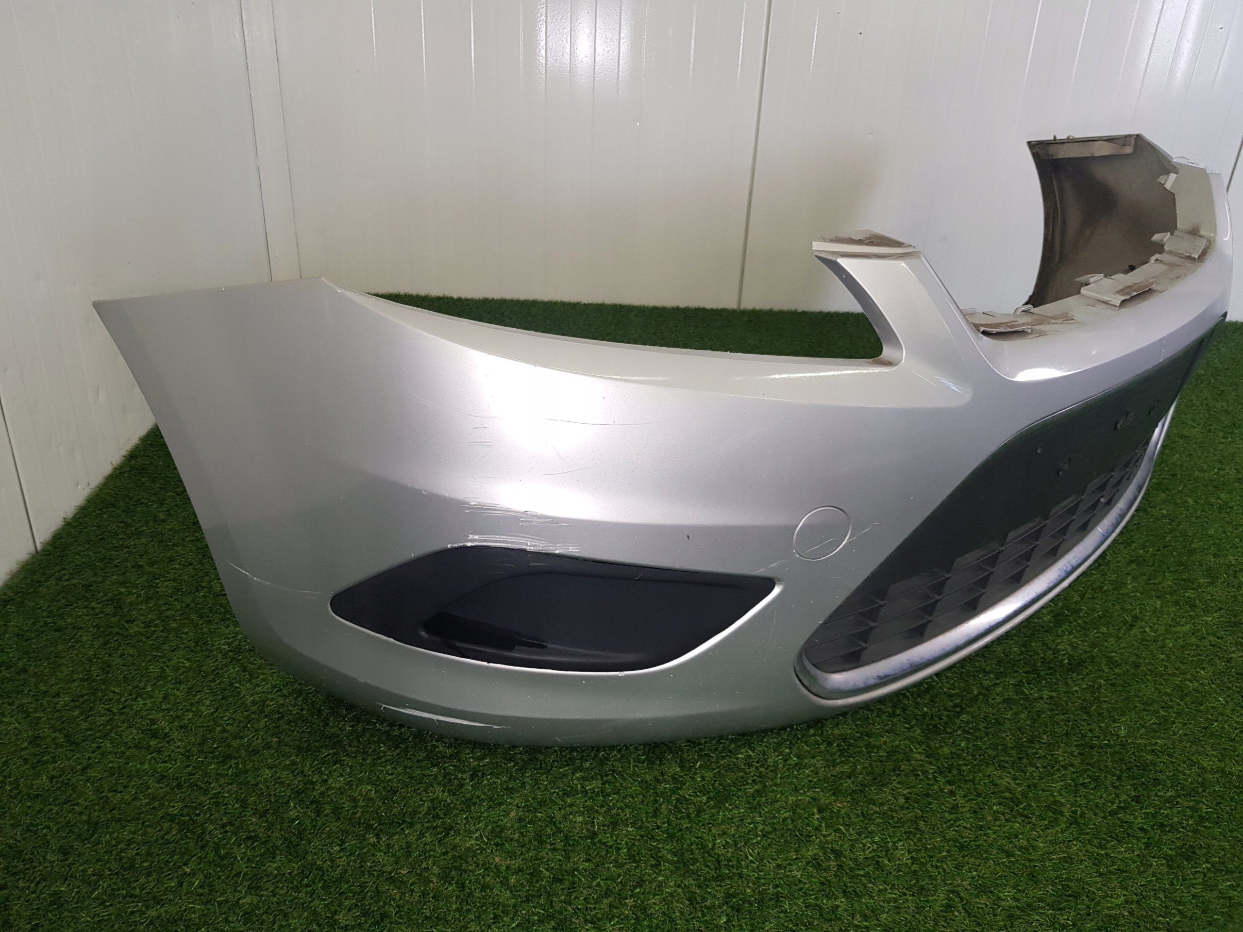 bumper front front LIFT FORD FOCUS MK2 LIFT 8M5117757A Moondust Silver