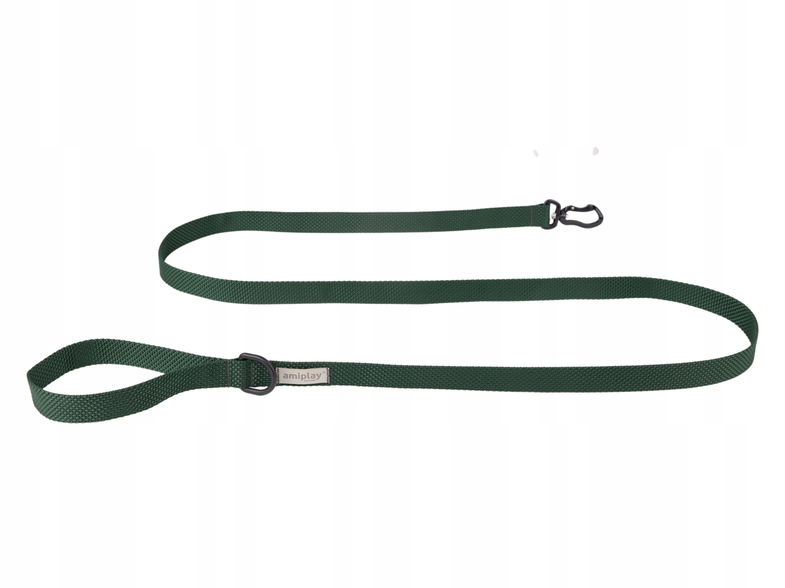 Levně Amiplay Vodítko Midnight 180 x 2,0 cm M Zeleň