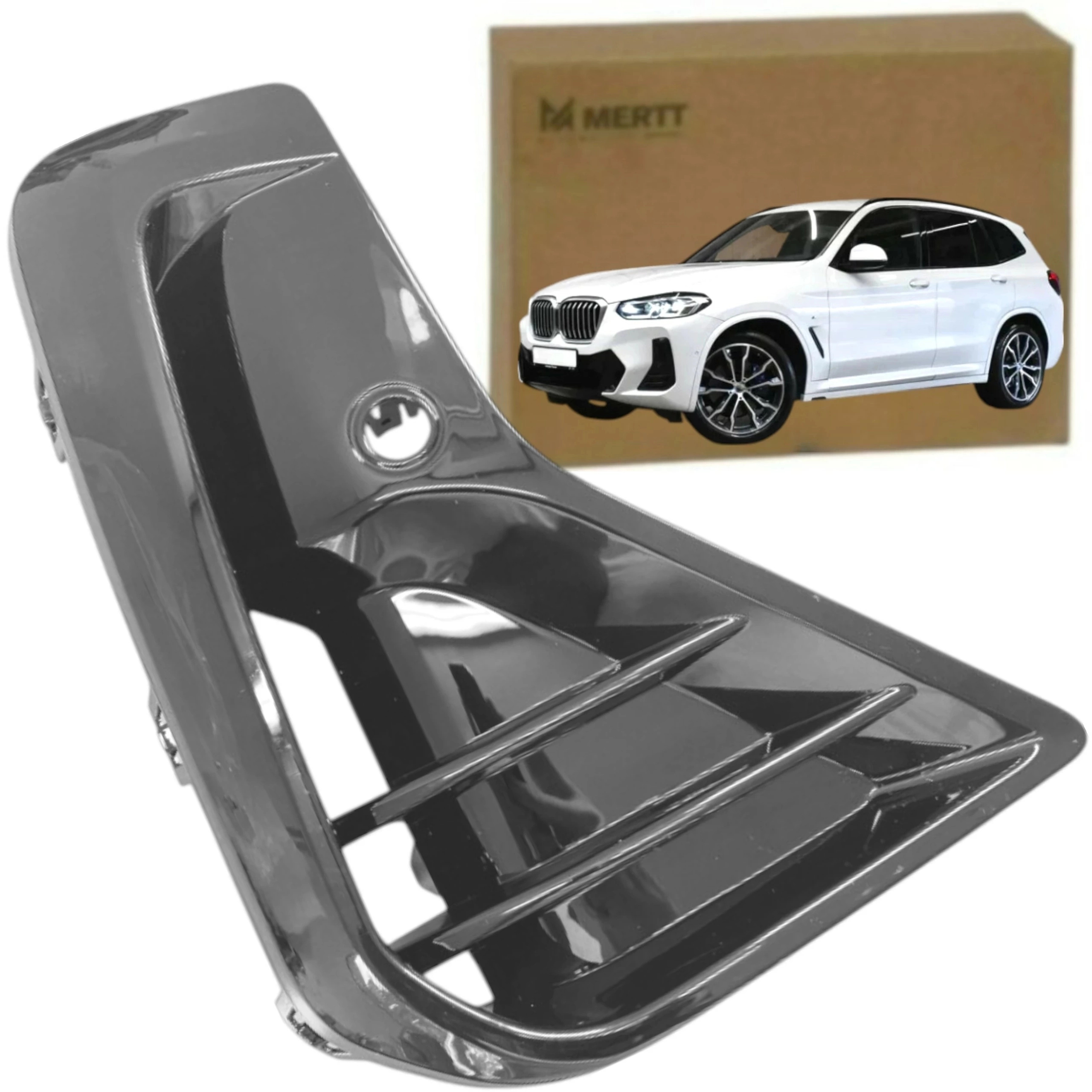 Bmw G01 G02 LCI M Paket Kratka atrapa krytka nárazníku Levá 51115A41F67