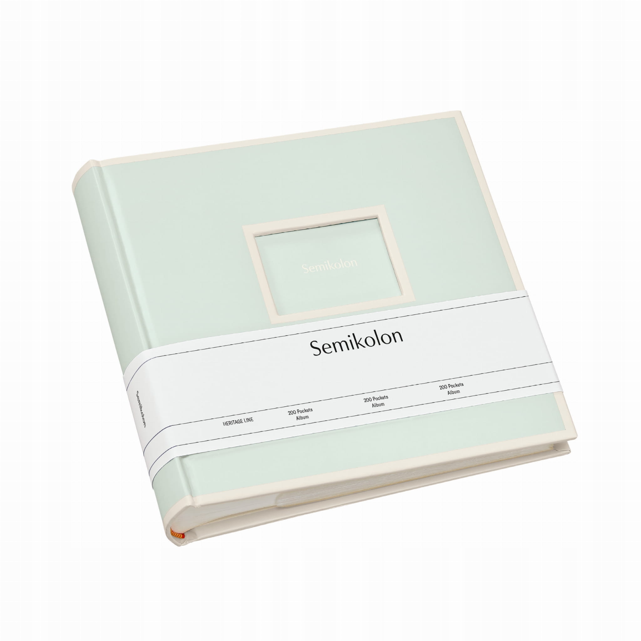 Album Semikolon 200 Pockets 10x15cm moss