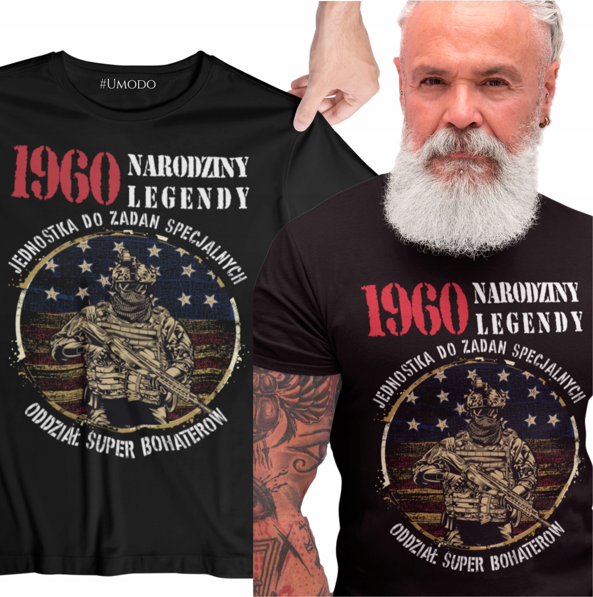 

Urodzinowa koszulka 30 40 50 60 Lat Tata Prezent