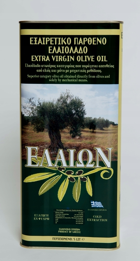 Levně Extra panenský olivový olej Elaion 5000 ml
