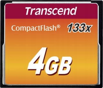 Karta pamięci Transcend 133x Compact Flash 4 GB
