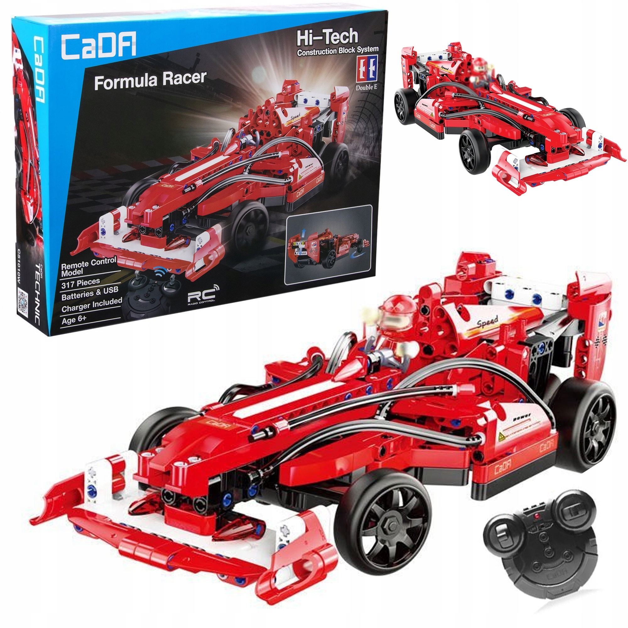 

Klocki Konstrukcyjne Auto Zdalnie Sterowane F1 Rc