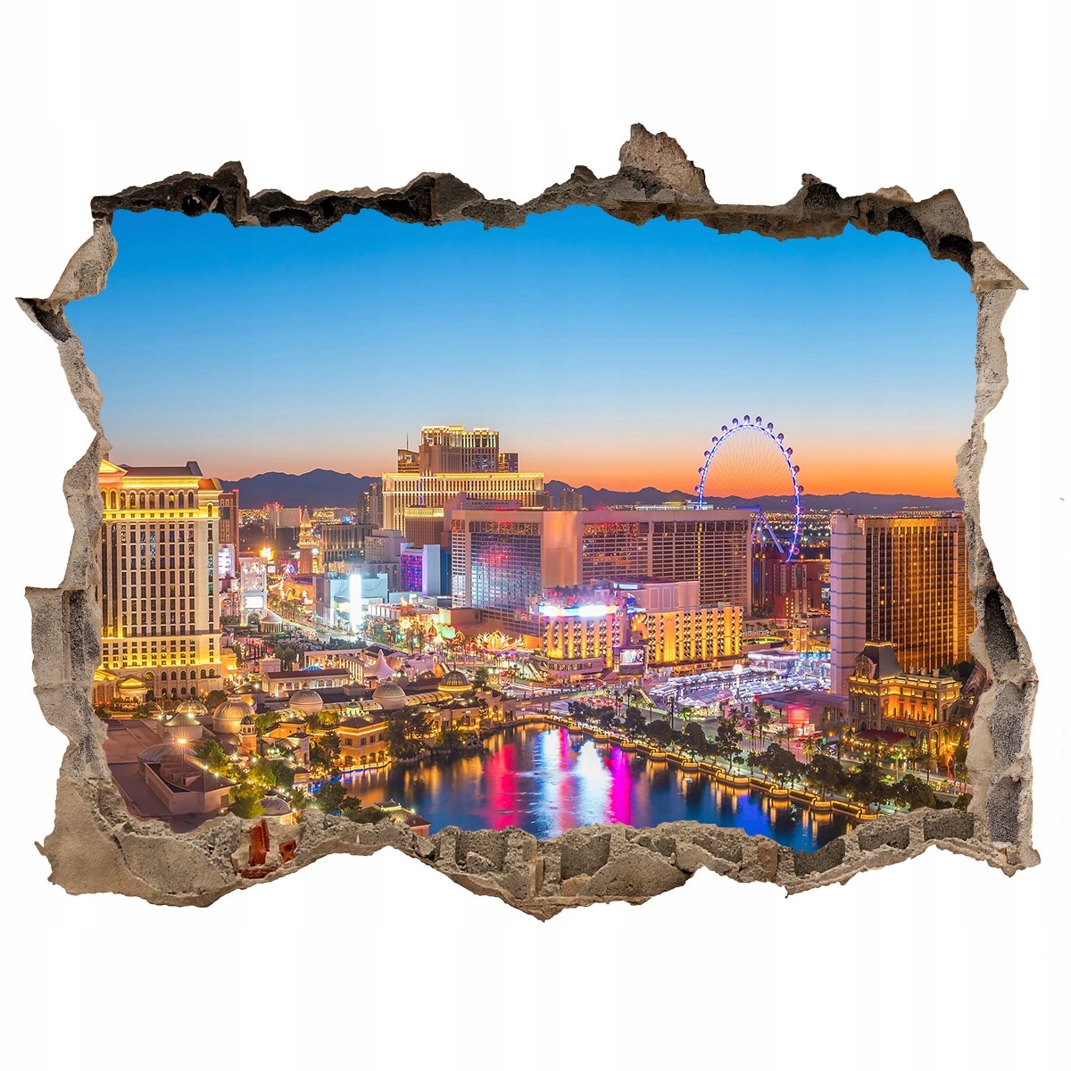 

Fototapeta dziura na ścianę Las Vegas Usa 120x81