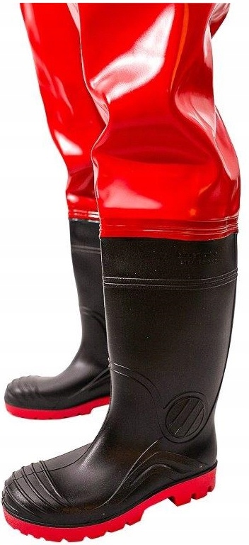 Wodery Wzmocnione Pros Strong Czerwone Rubber Red Rozmiar 43