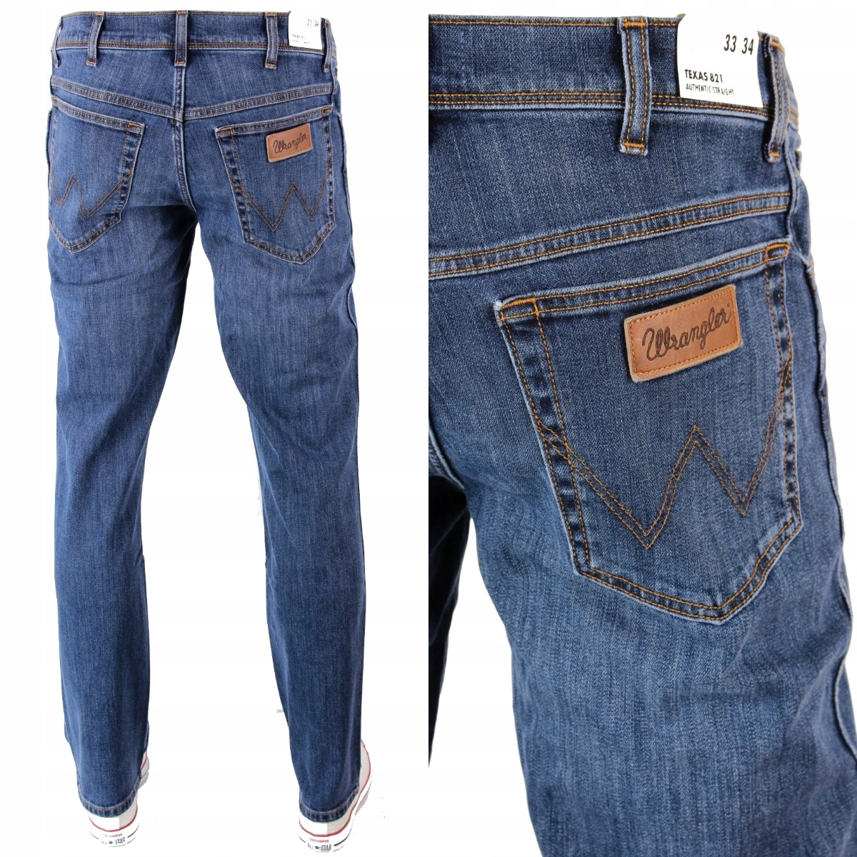 

Wrangler Texas Jeans Proste Reg. _ W35 L32