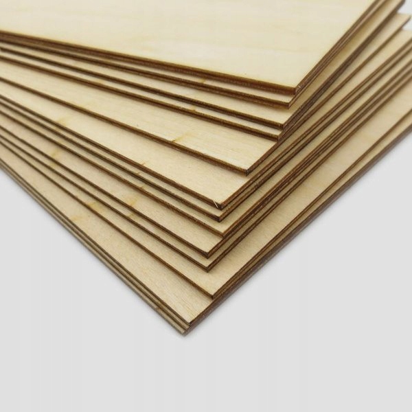 Sklejka 1.5mm 100x100mm 2szt do rzeźbienia cięcia