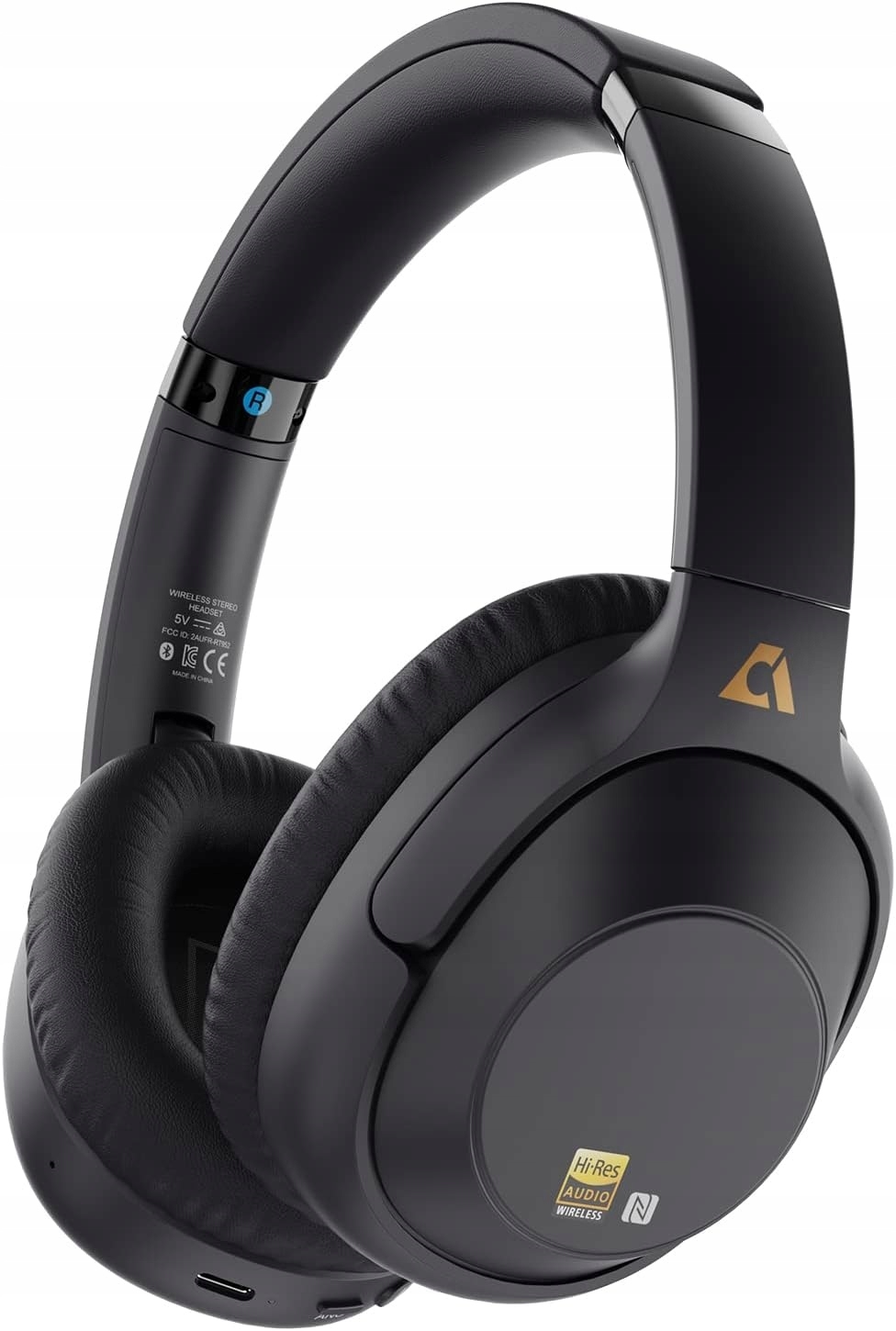 Bluetooth Sluchátka S Aktivním Potlačením Hluku Ankbit E500PRO+, Pohodlná