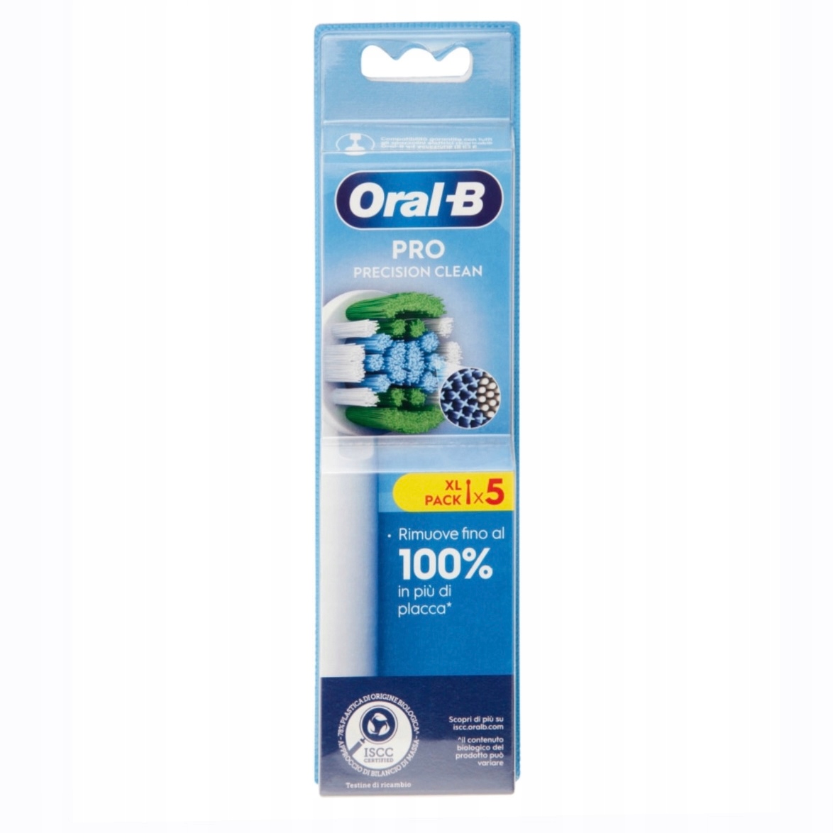 5x Oryginalne Końcówki Braun Oral-B EB20 Precision Clean do Szczoteczki