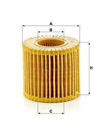 

HU6006Z Mannn-filter Filtr Oleju Toyota
